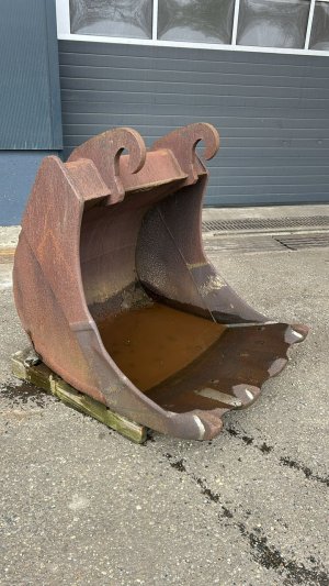 Dieplepelbak 100cm CW30 aansluiting