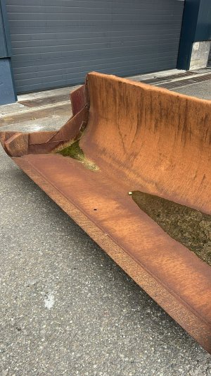 Puinbak 250cm Werklust/Liebherr