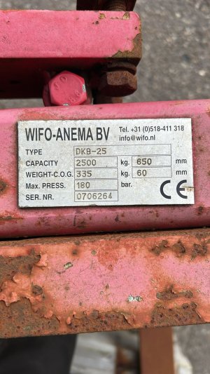 afbeelding van Wifo kistenkantelaar